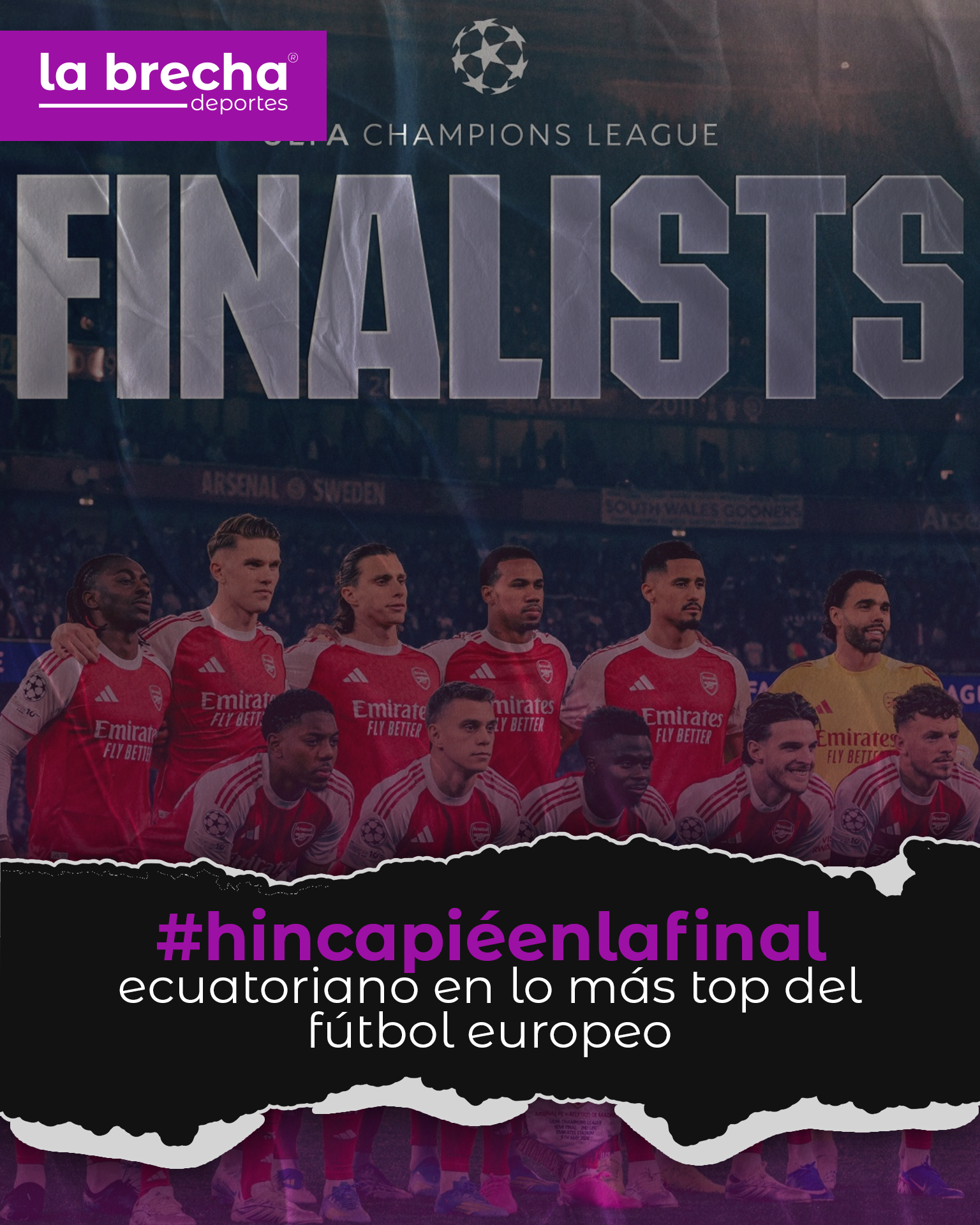 Arsenal ya está en la final de la segunda edición de la «nueva Champions»… y Ecuador podría volver a decir presente en este evento.